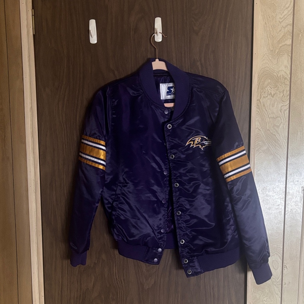 Women’s Baltimore Ravens varsity jacket